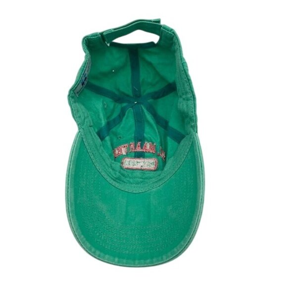 NWT Adult St. Maarten Dutch Caribbean Green Baseball Cap by Kaufman - Picture 2 of 5